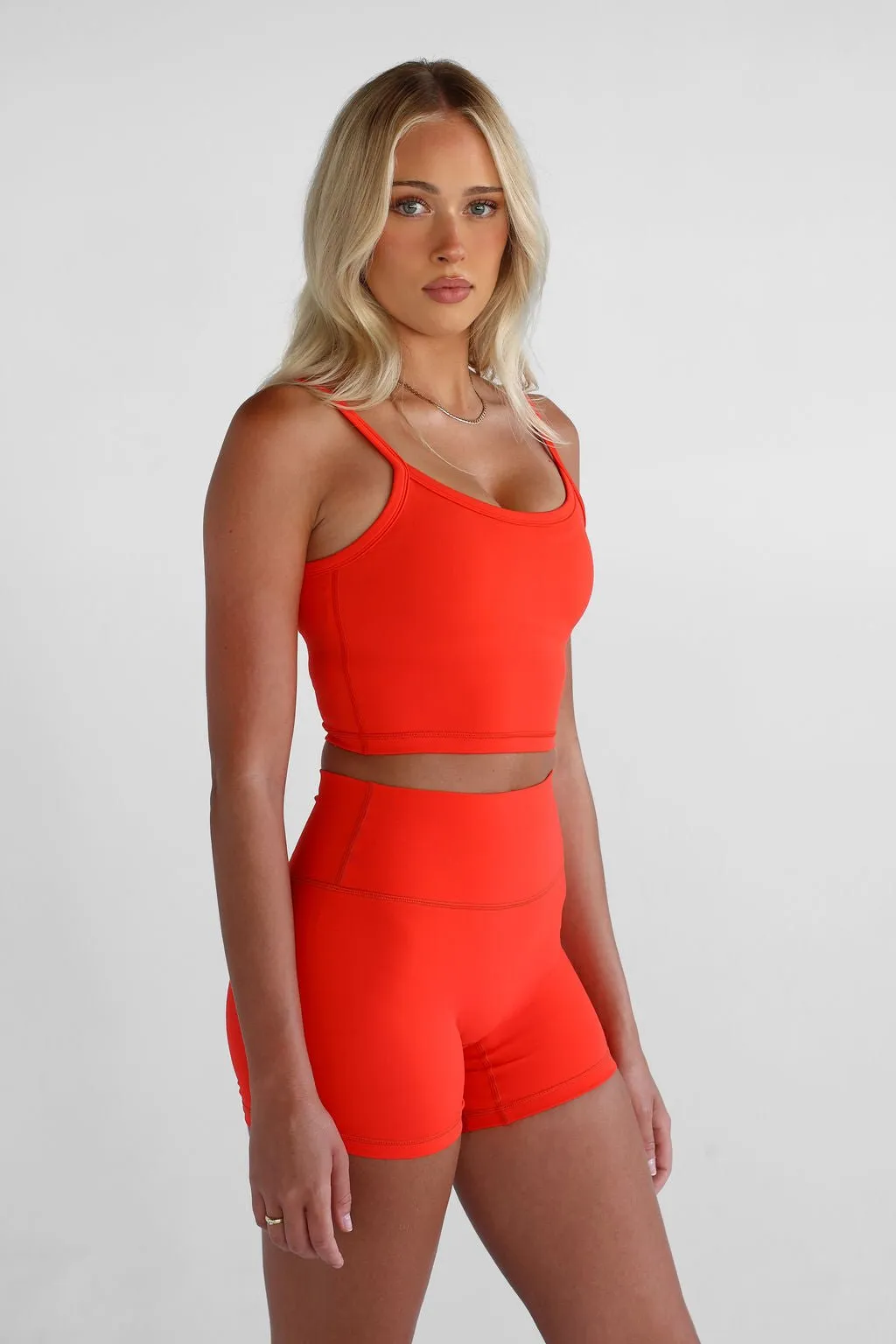5" Signature Bike Shorts - Tangelo