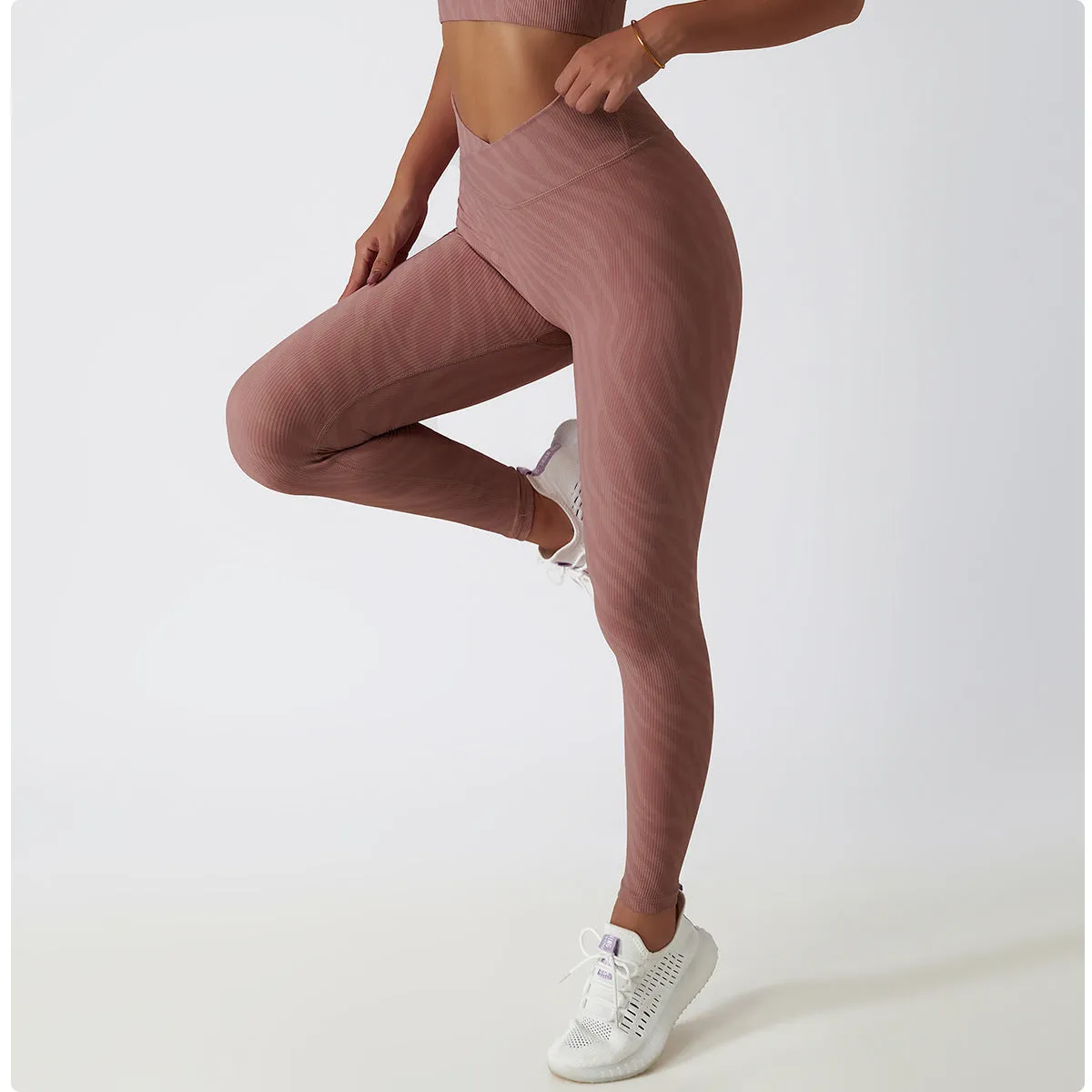 Aspen Leopard Print High Waist Leggings