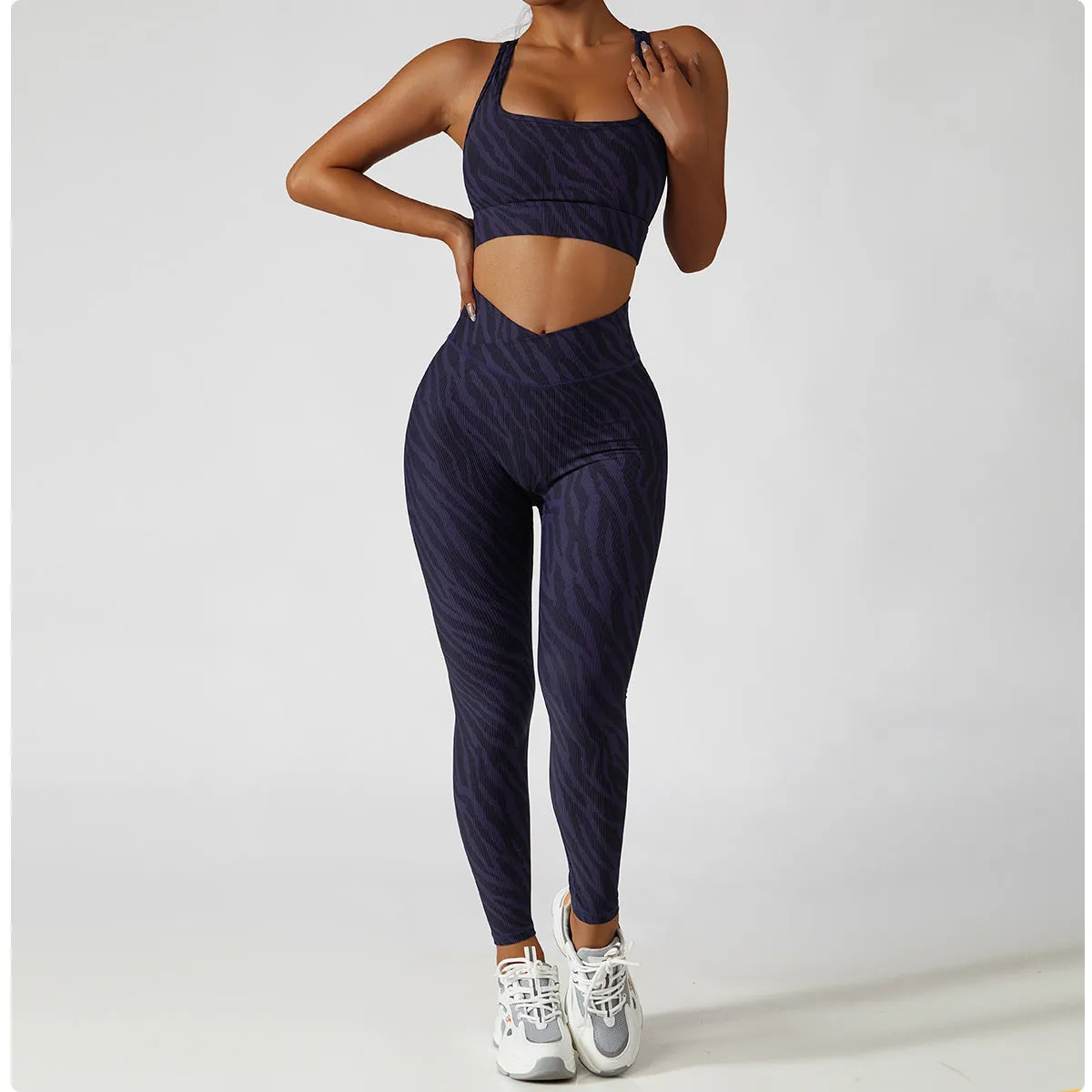 Aspen Leopard Print High Waist Leggings