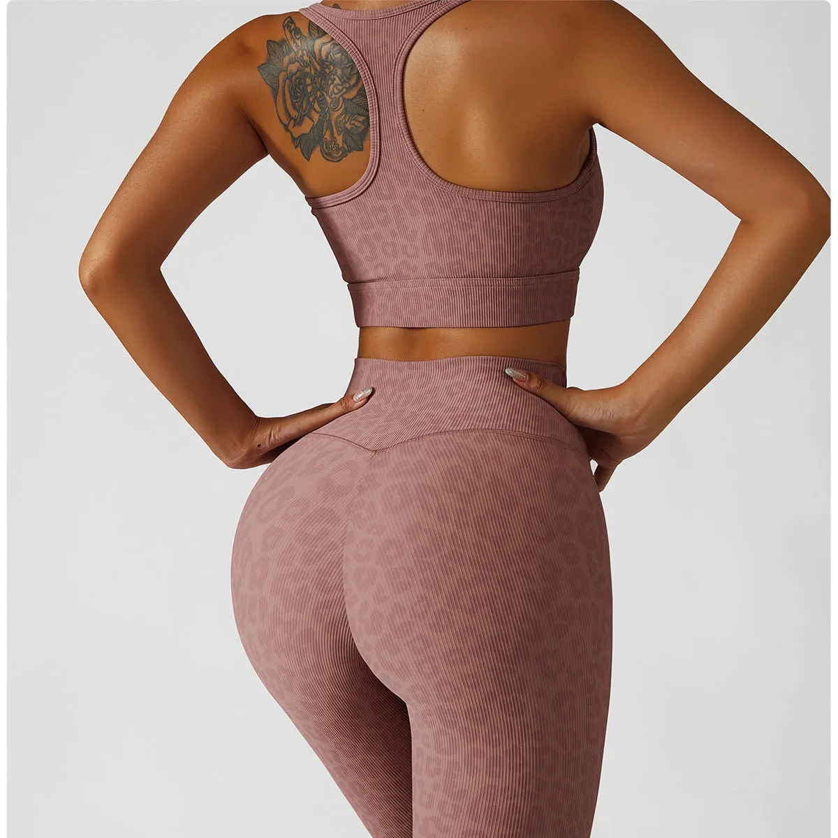 Aspen Leopard Print High Waist Leggings