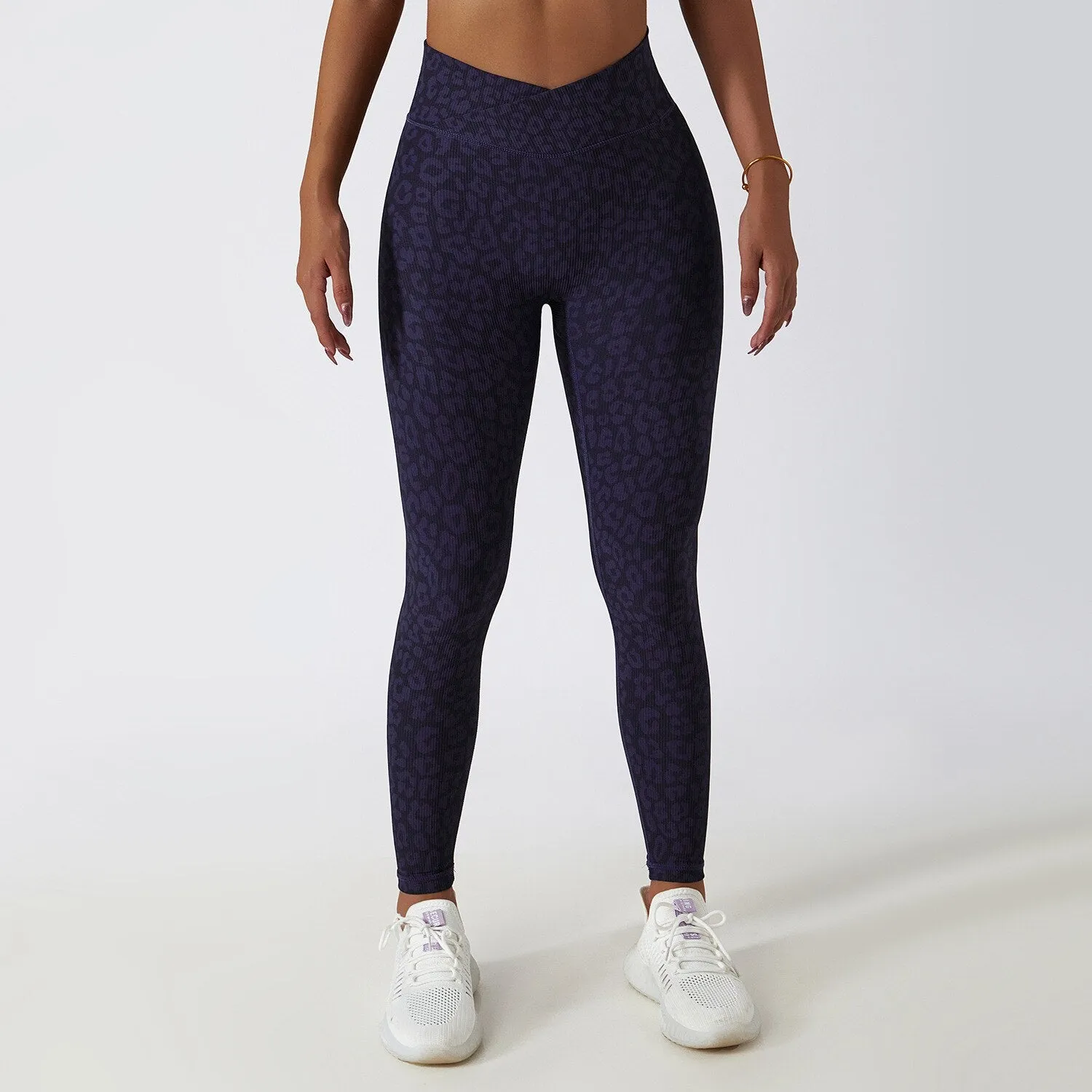 Aspen Leopard Print High Waist Leggings