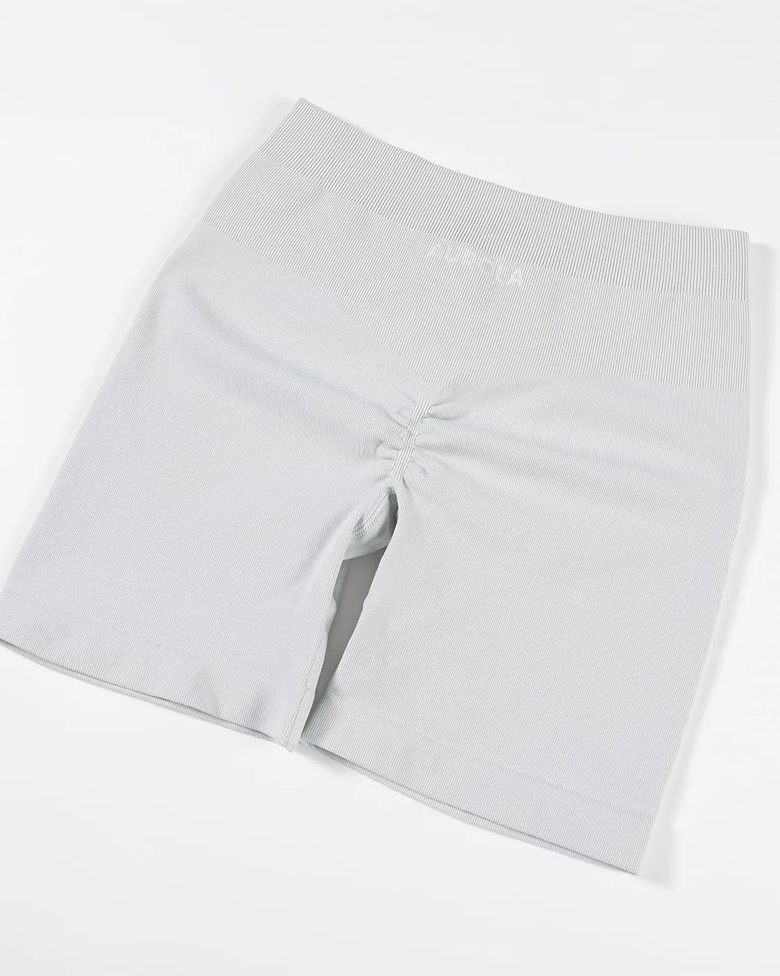 AUROLA Power Workout Shorts for Women Tummy Control Squat Proof Ribbed Thick Seamless Scrunch Active Short