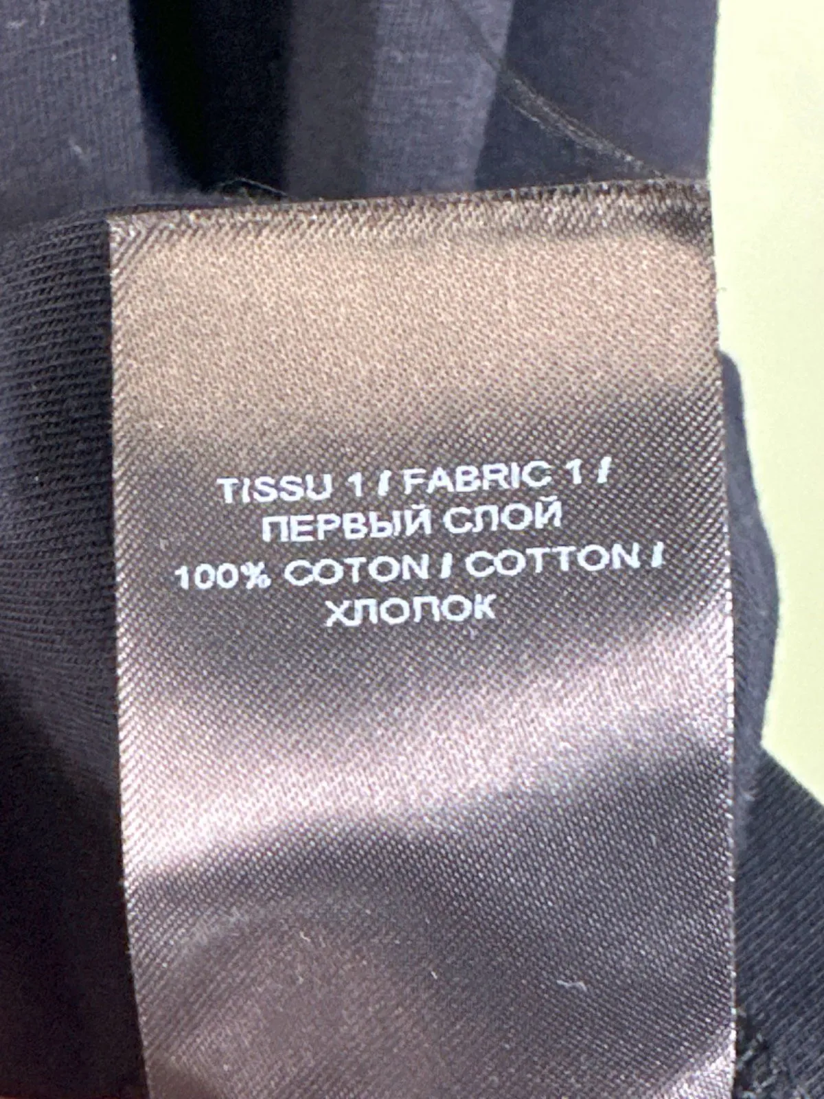 Balmain Black Embossed Logo Sleeve T-Shirt Size UK S