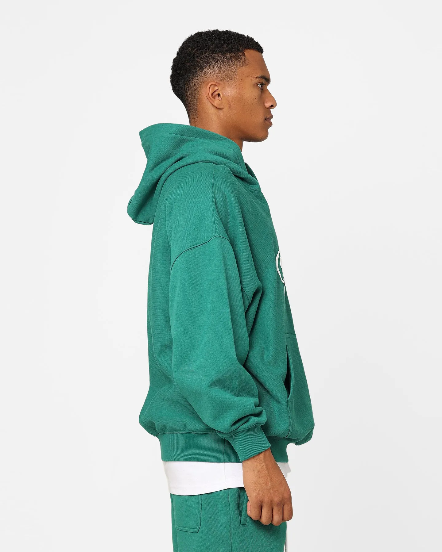 Carre 2K Oversized Hoodie Teal
