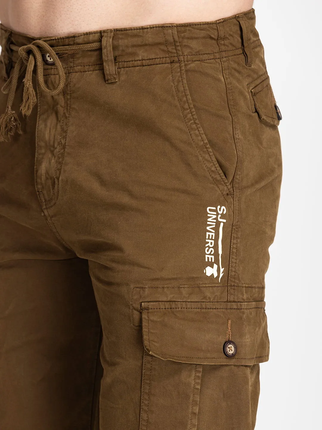 COFFEE BROWN COTTON UNIVERSE CARGO