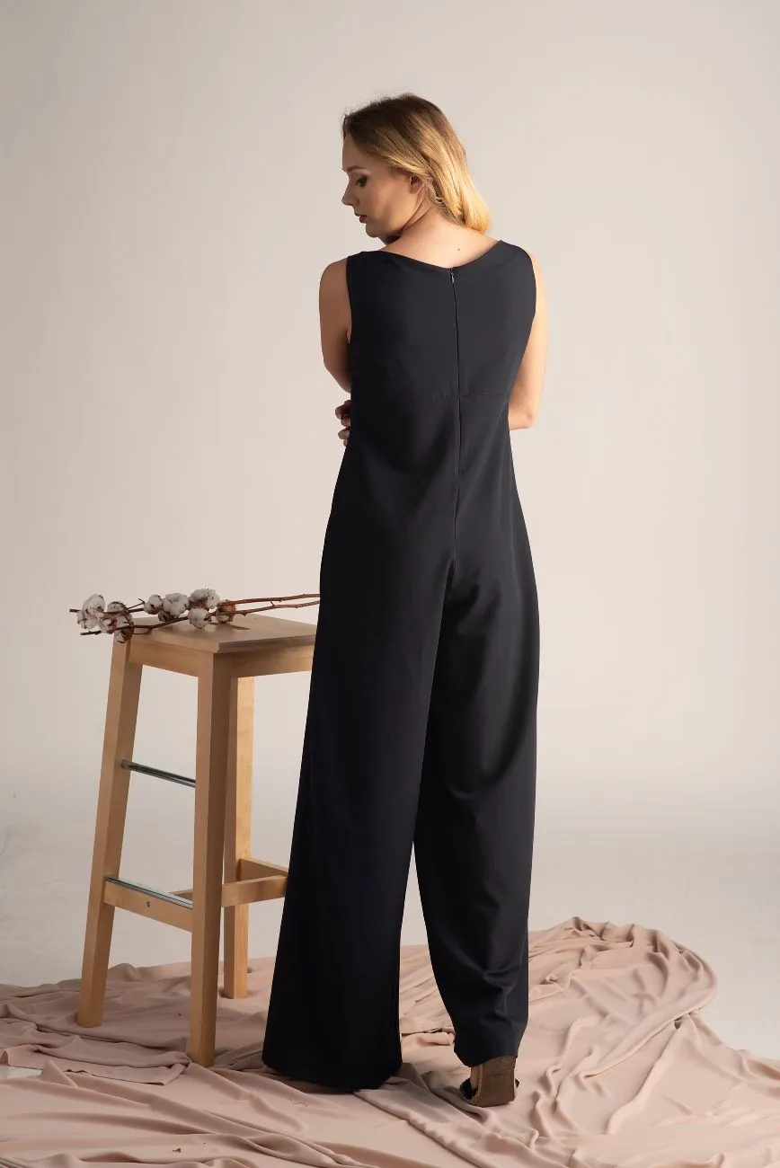 Elegant Loose Wide Leg Jumpsuit