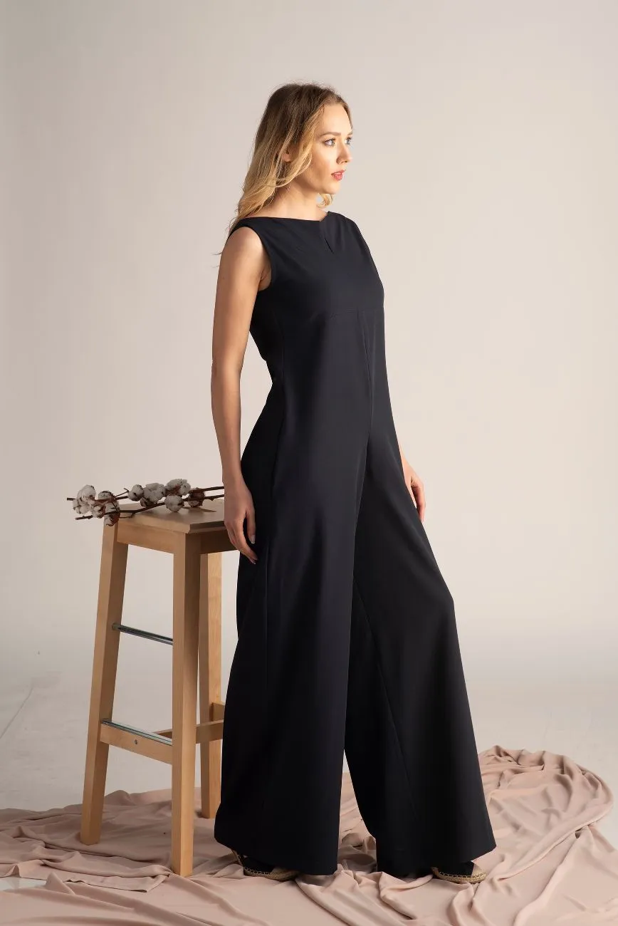Elegant Loose Wide Leg Jumpsuit