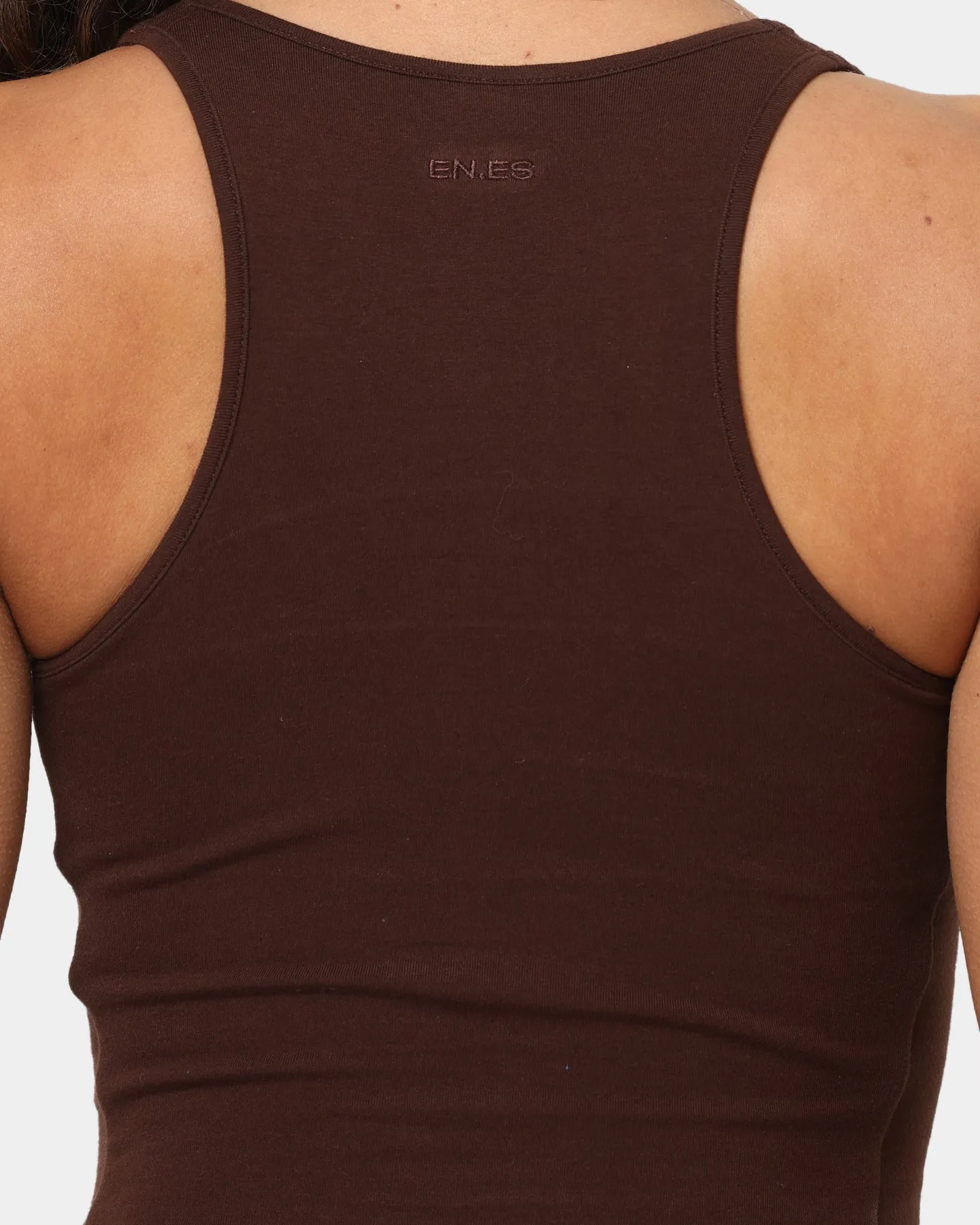 EN ES Women's Defined Contour Tank Brown