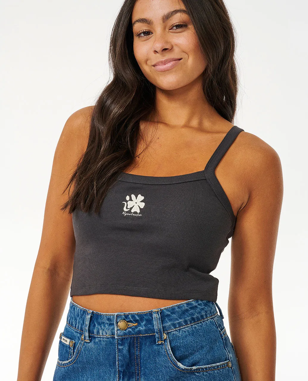 Flourish Ribbed Tank
