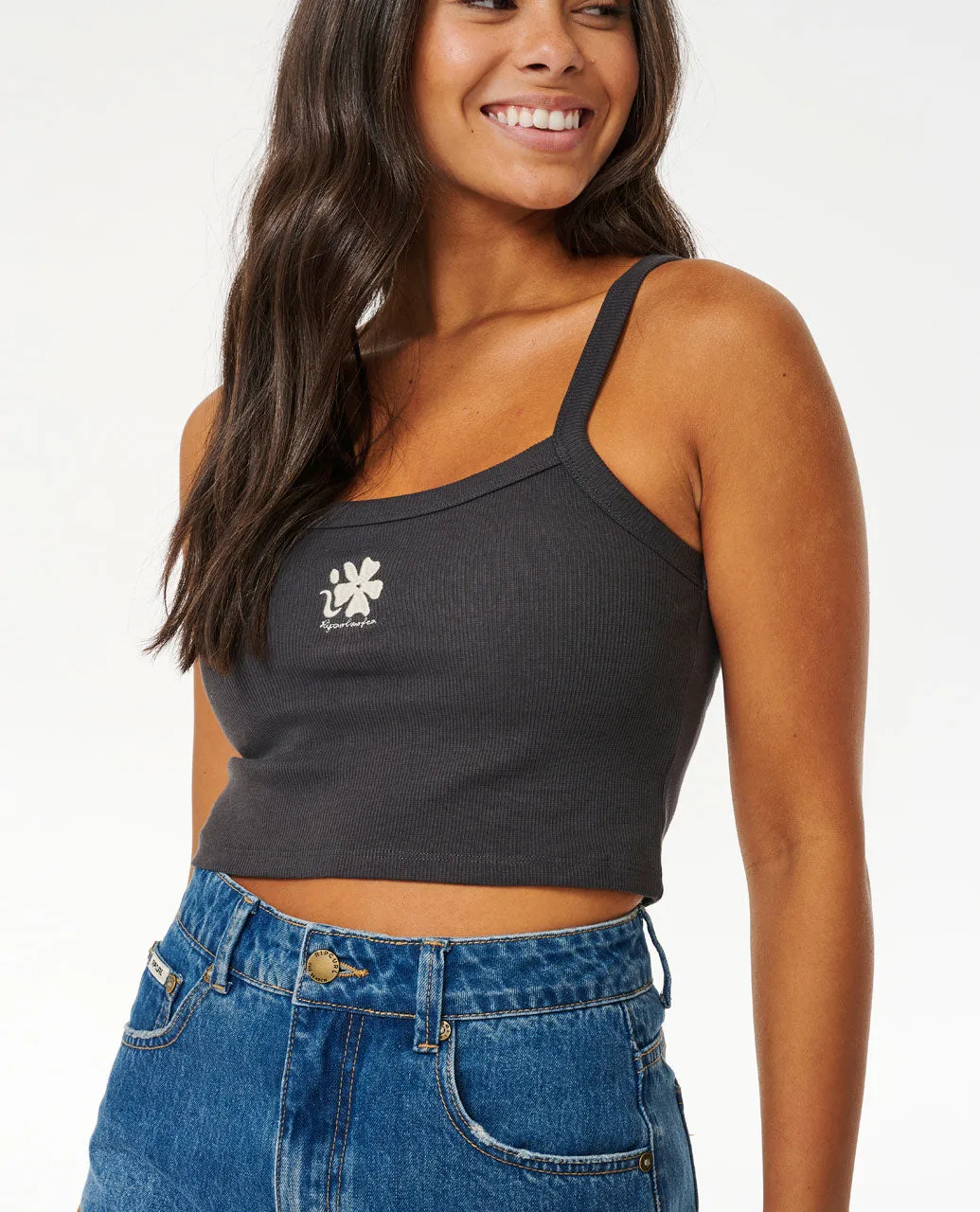 Flourish Ribbed Tank