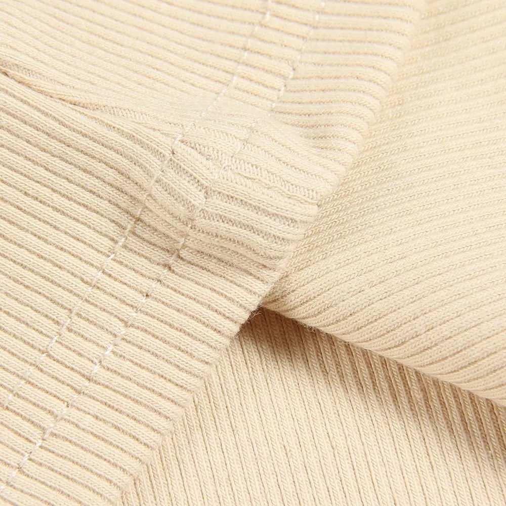 GEMBERA Womens Sleeveless High Neck Racerback Ribbed Knit Fitted Basic Cotton Cropped Tank Top