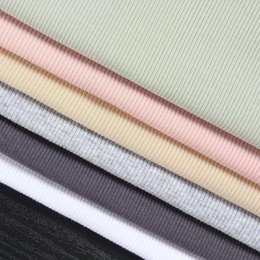 GEMBERA Womens Sleeveless High Neck Racerback Ribbed Knit Fitted Basic Cotton Cropped Tank Top