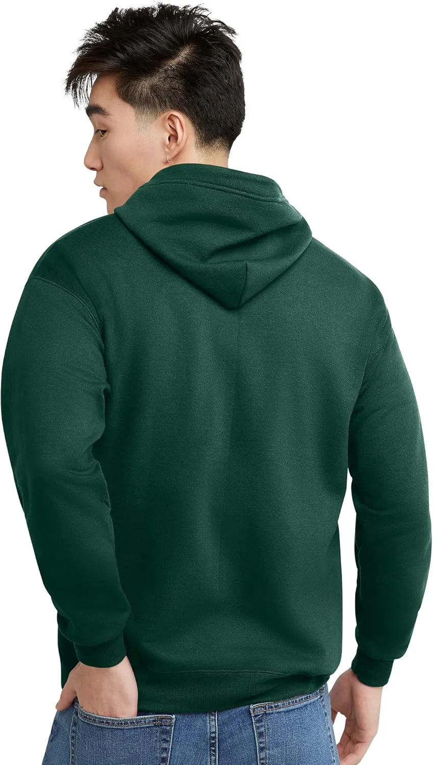 Hanes Men's EcoSmart Fleece Full-Zip Hoodie Sweatshirt