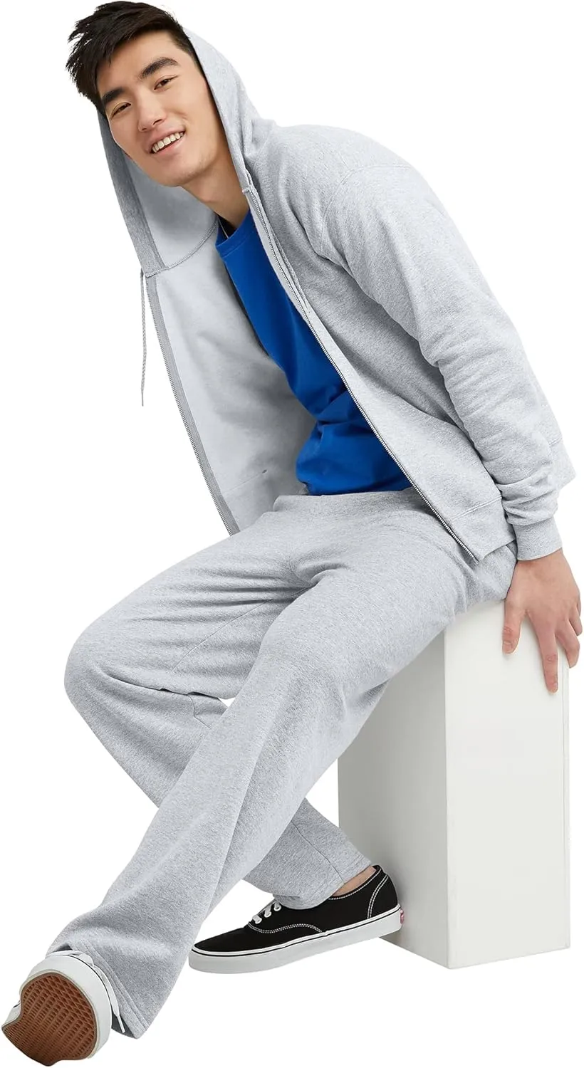 Hanes Men's EcoSmart Fleece Full-Zip Hoodie Sweatshirt