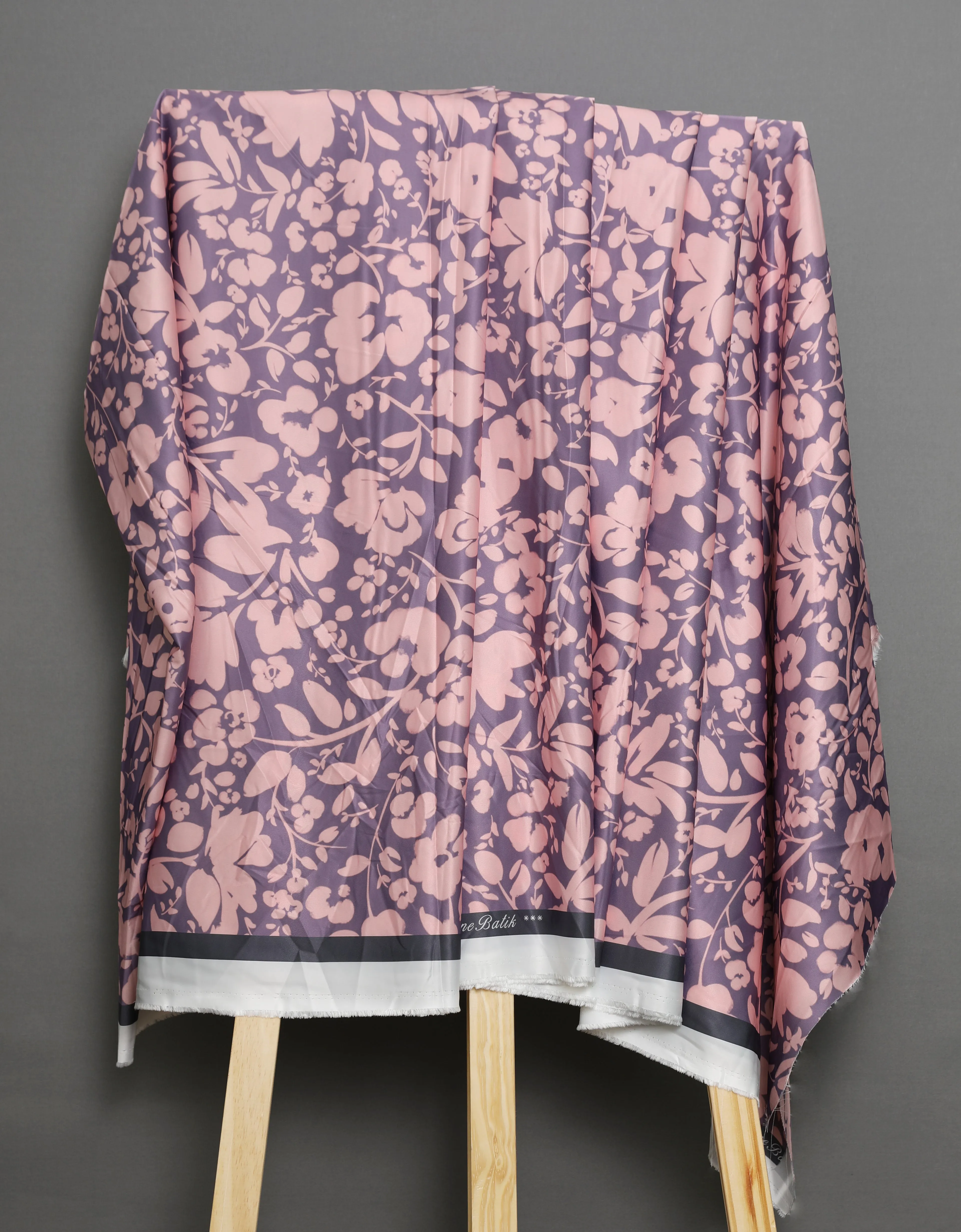 JASMINE SATIN - 4 METERS (DUSTY PURPLE)