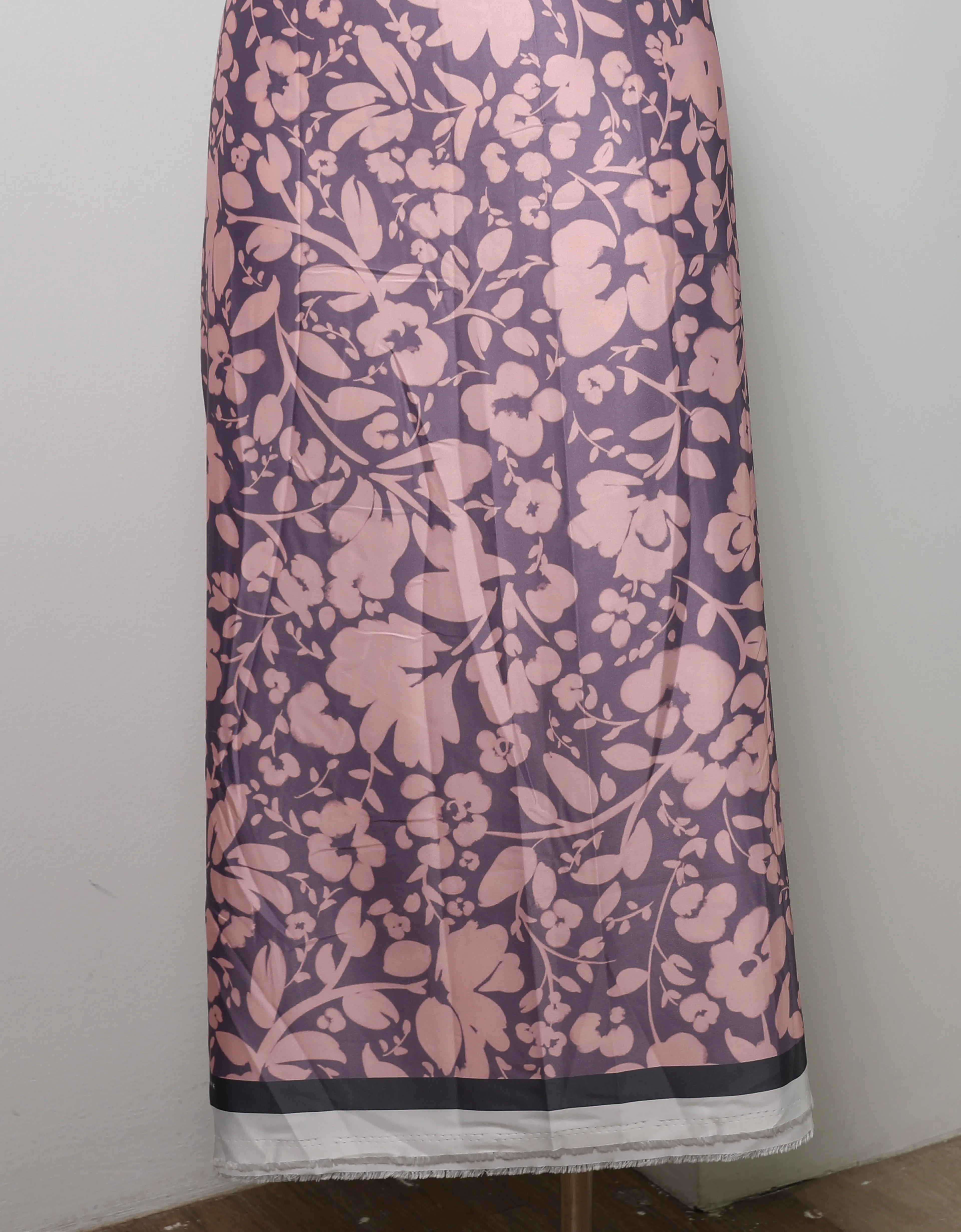 JASMINE SATIN - 4 METERS (DUSTY PURPLE)