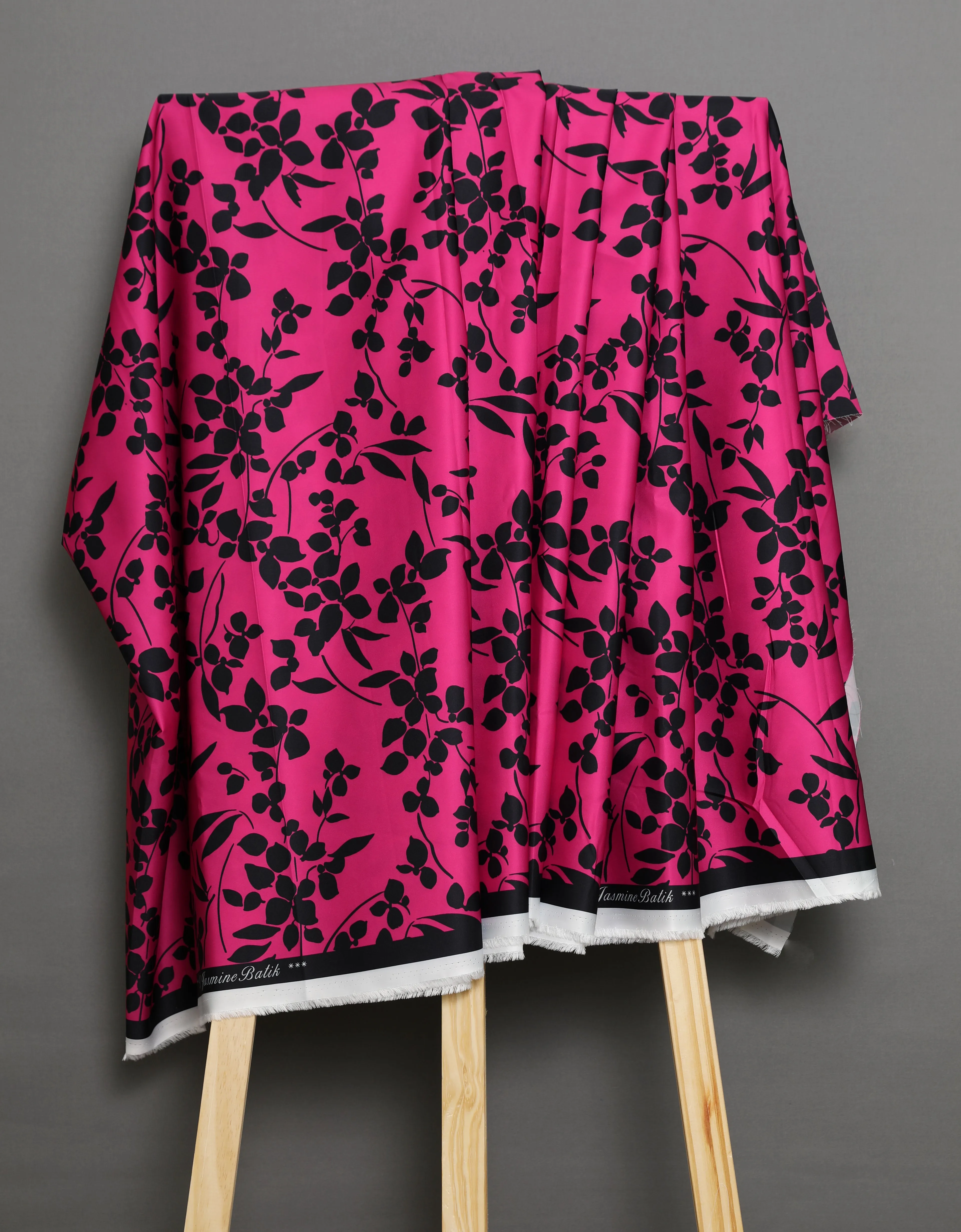 JASMINE SATIN - 4 METERS (FUSHIA PINK)