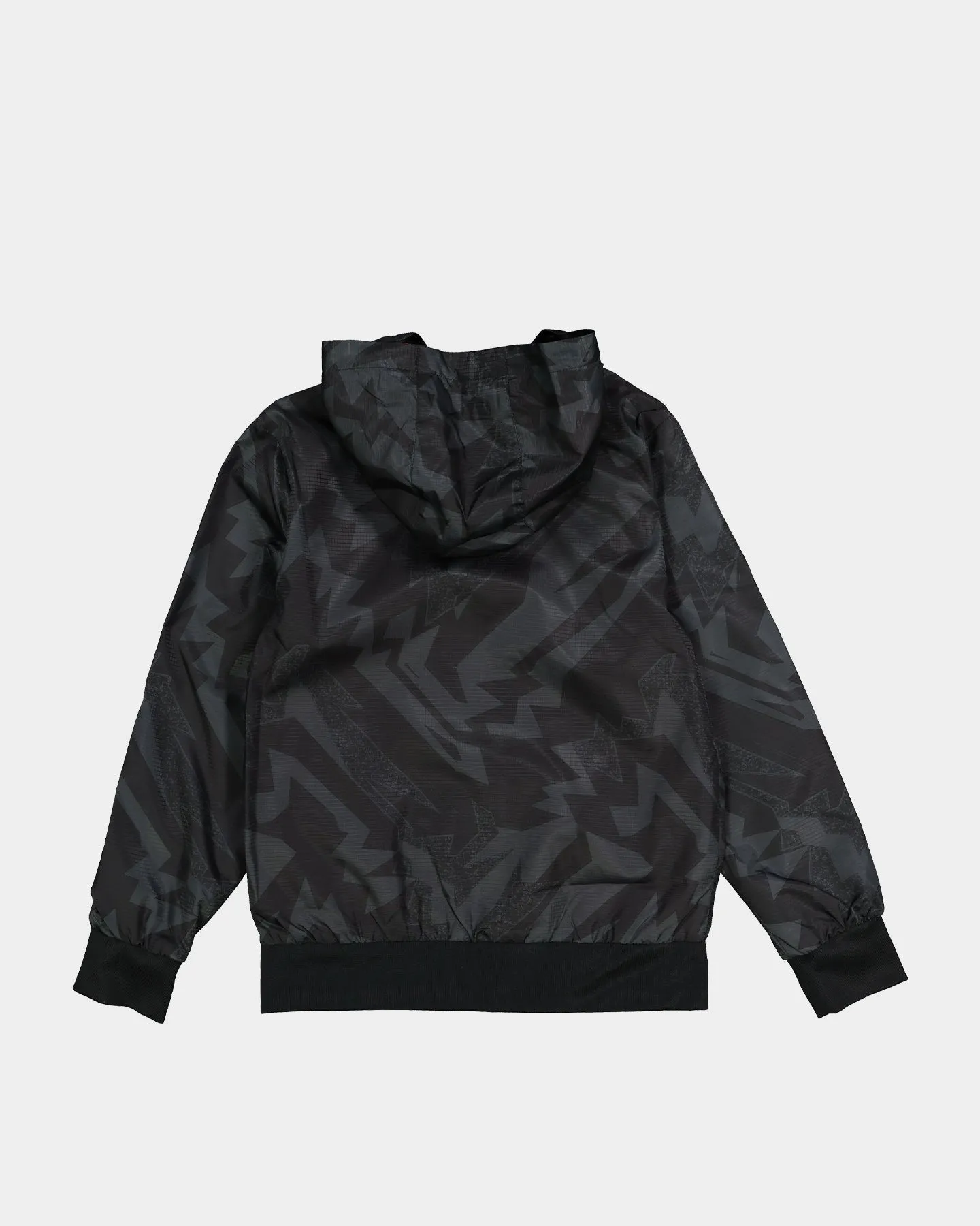Jordan Kids' Full Zip Essential Windbreaker Black