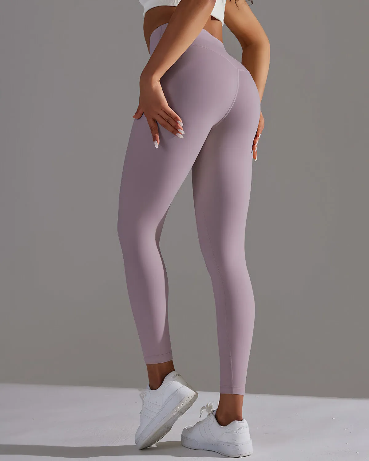 Lara Seamless Leggings - Faded Plum