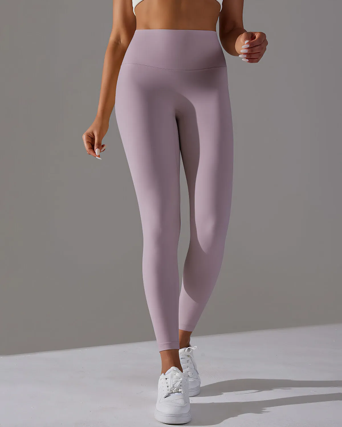 Lara Seamless Leggings - Faded Plum