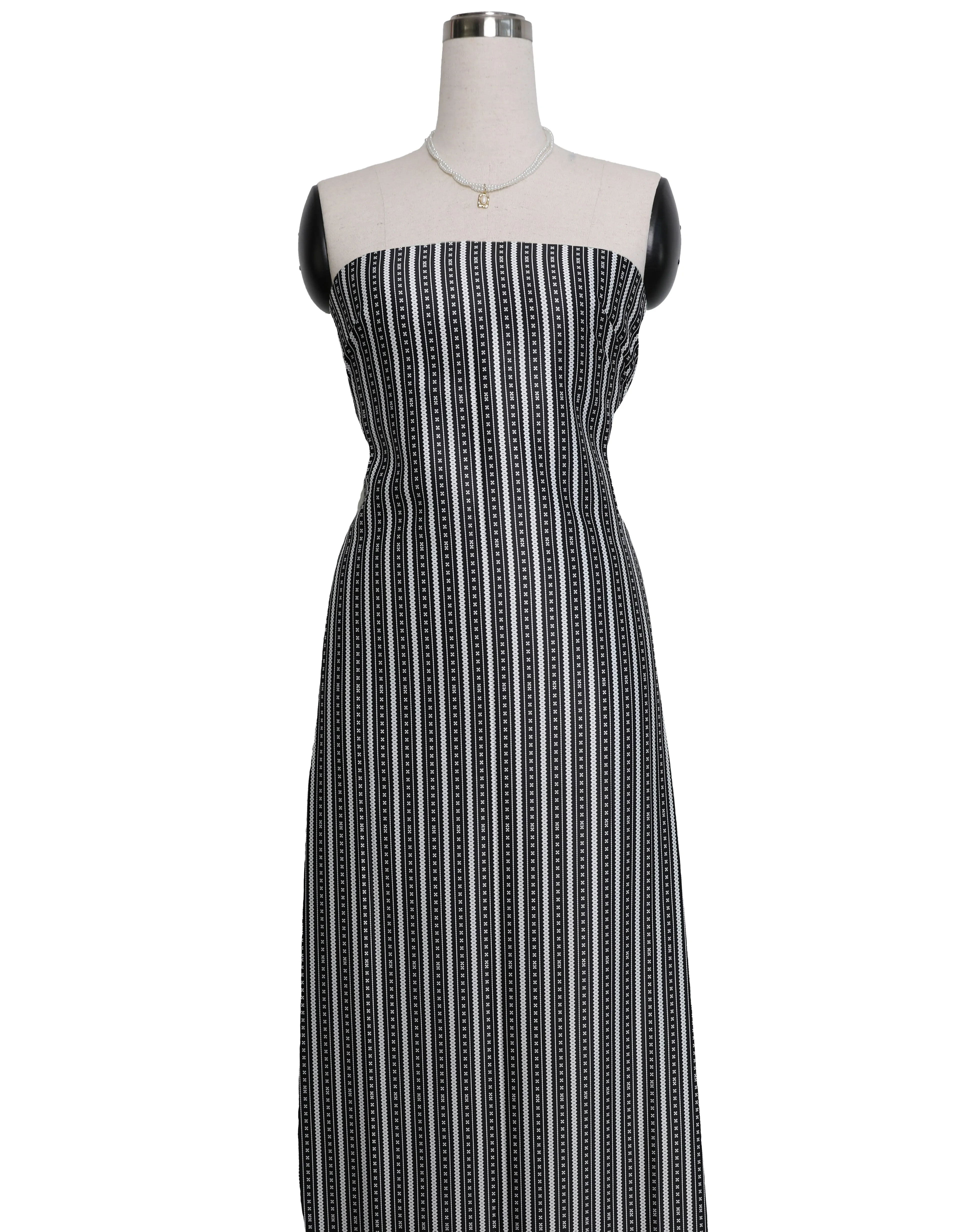 LIORA SATIN (WHITE   BLACK)
