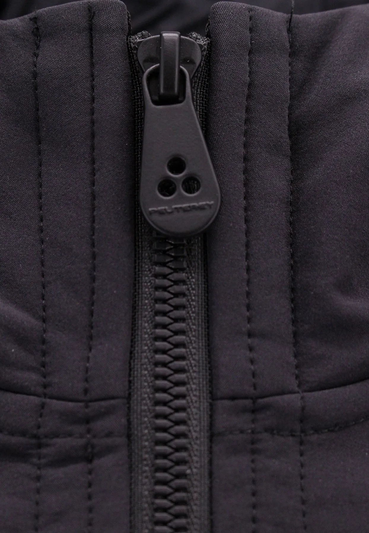 Logo Patch Zip-Up Windbreaker Jacket