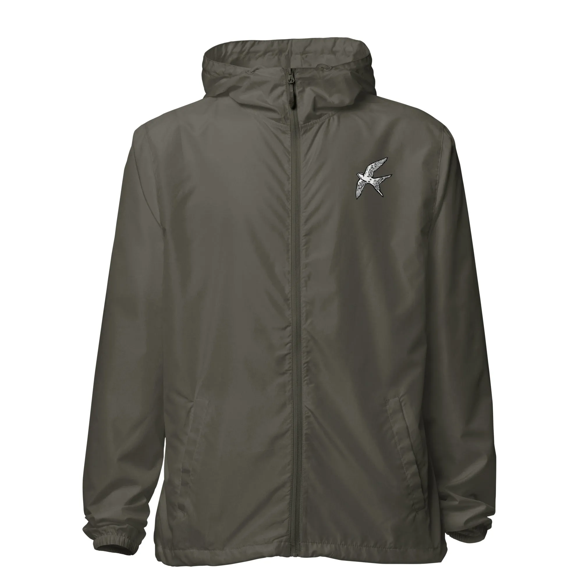Love Bird | unisex lightweight zip up windbreaker