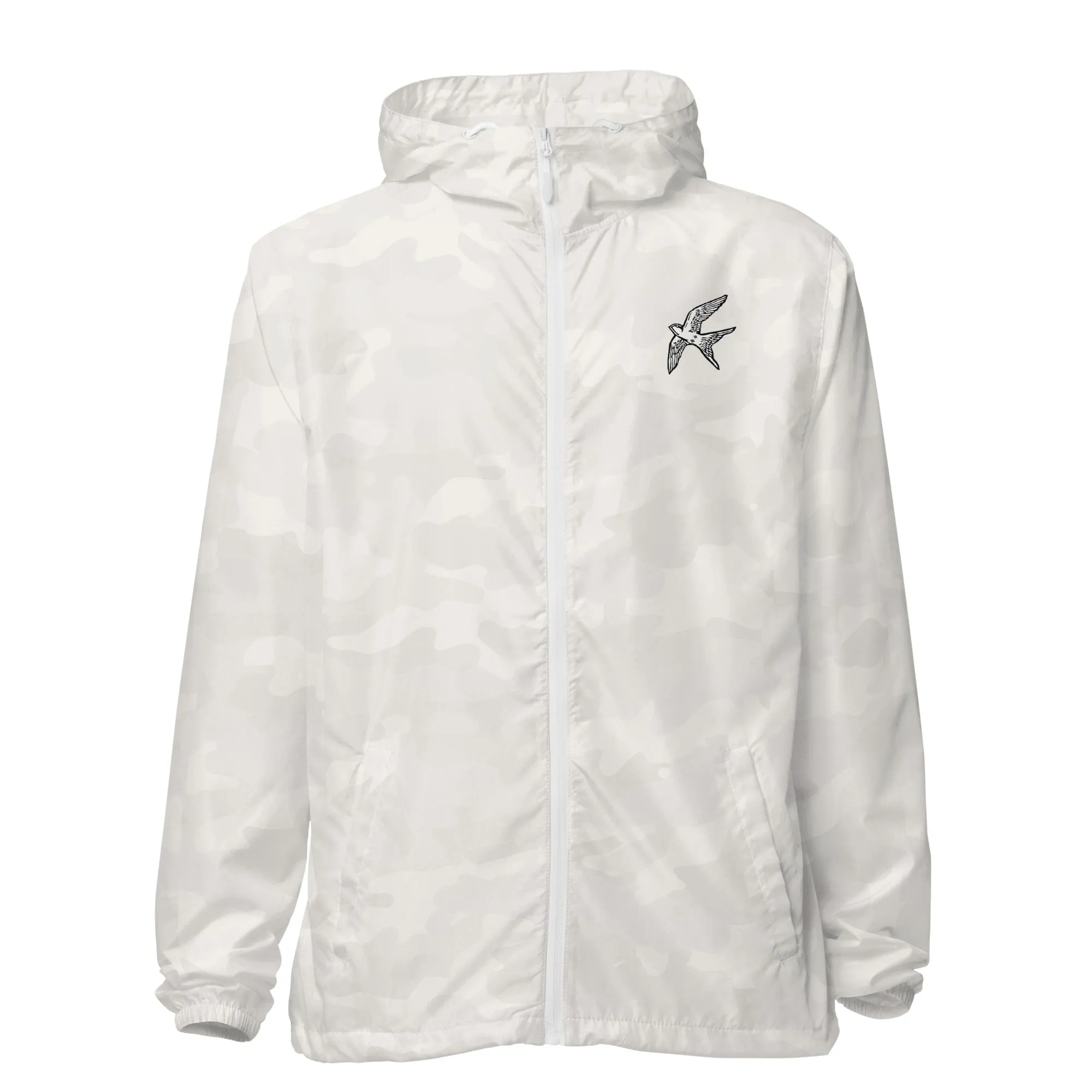 Love Bird | unisex lightweight zip up windbreaker