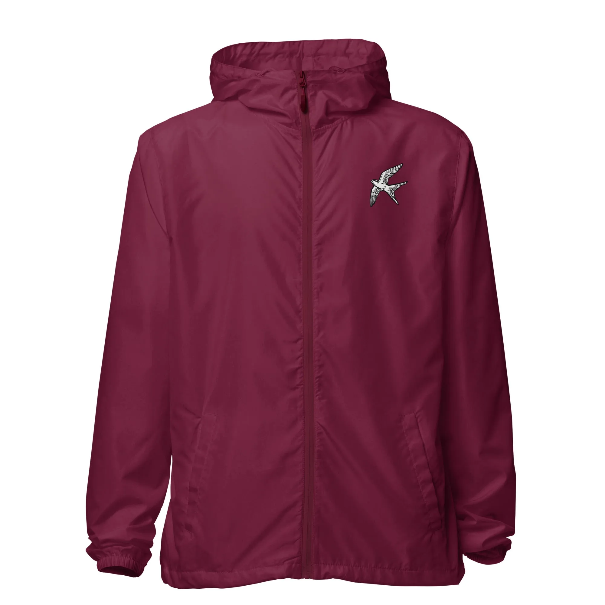 Love Bird | unisex lightweight zip up windbreaker