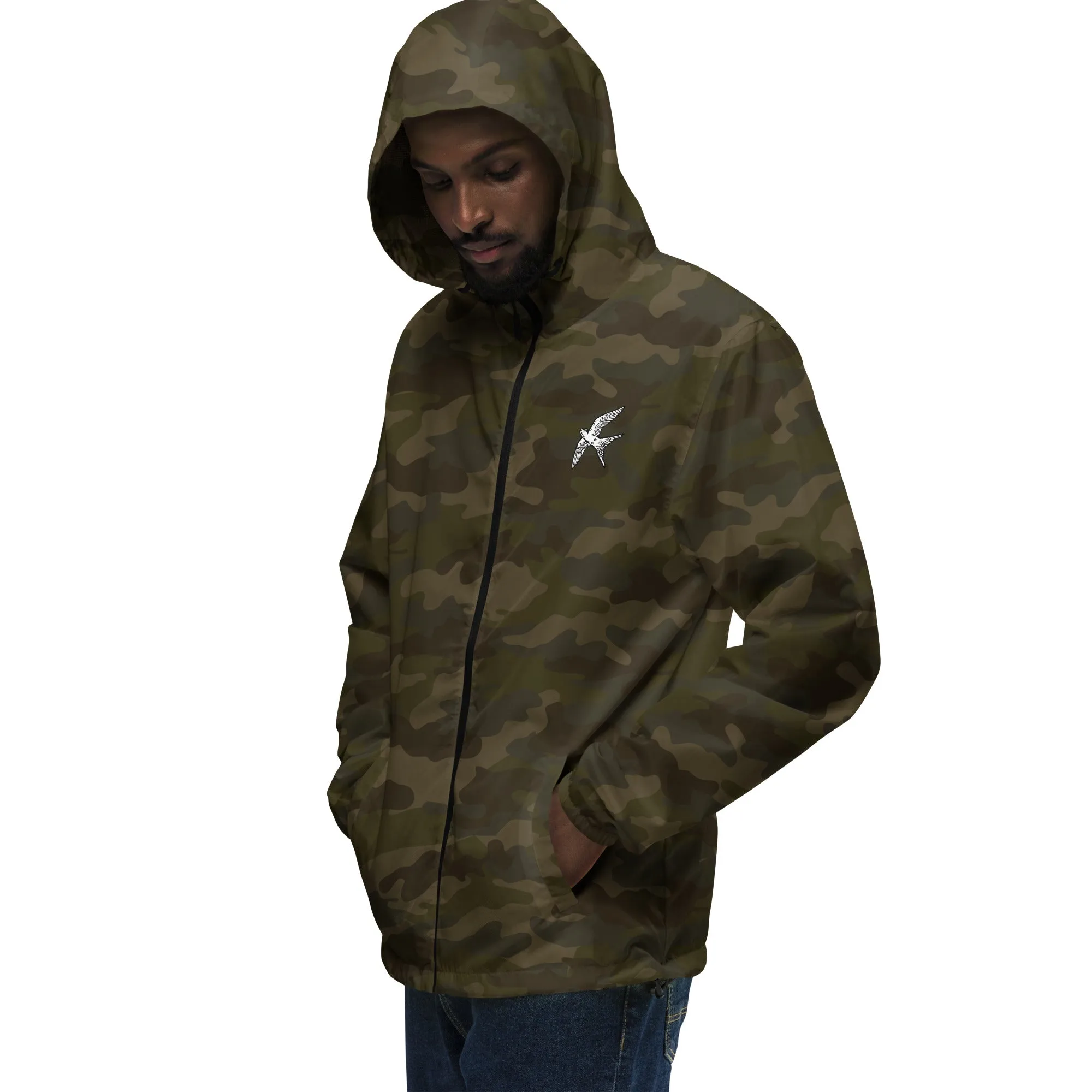 Love Bird | unisex lightweight zip up windbreaker