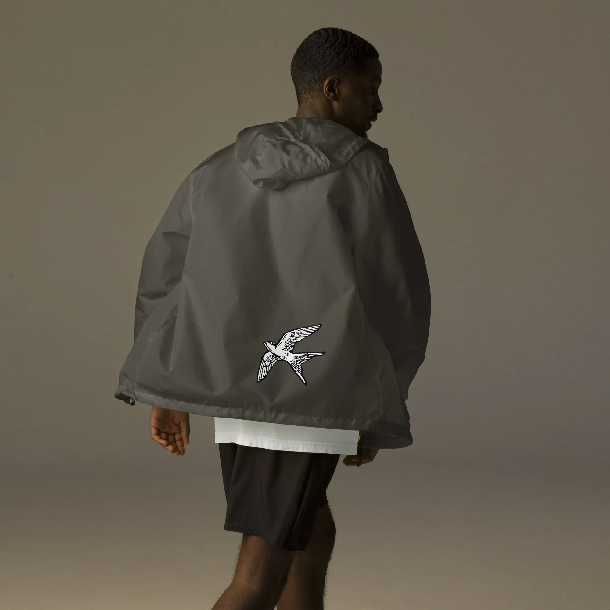 Love Bird | unisex lightweight zip up windbreaker