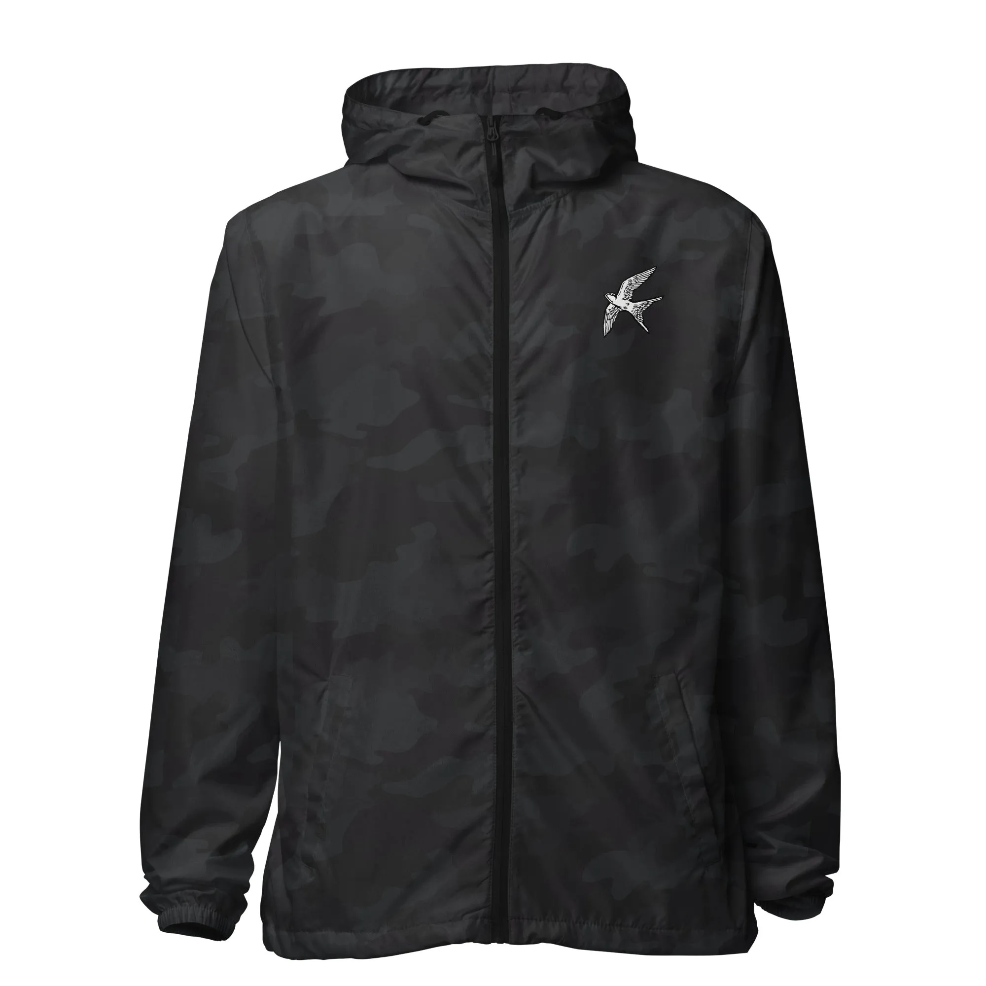 Love Bird | unisex lightweight zip up windbreaker