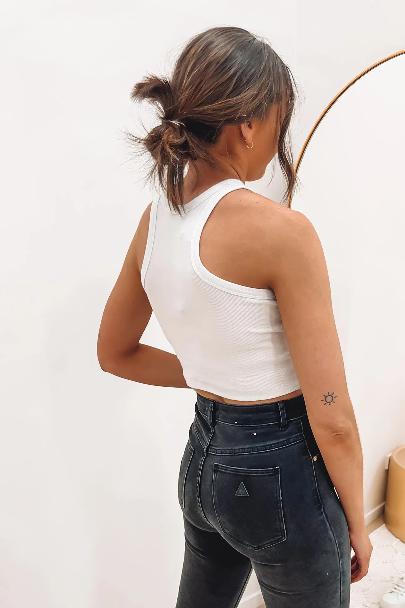 Marley Singlet White