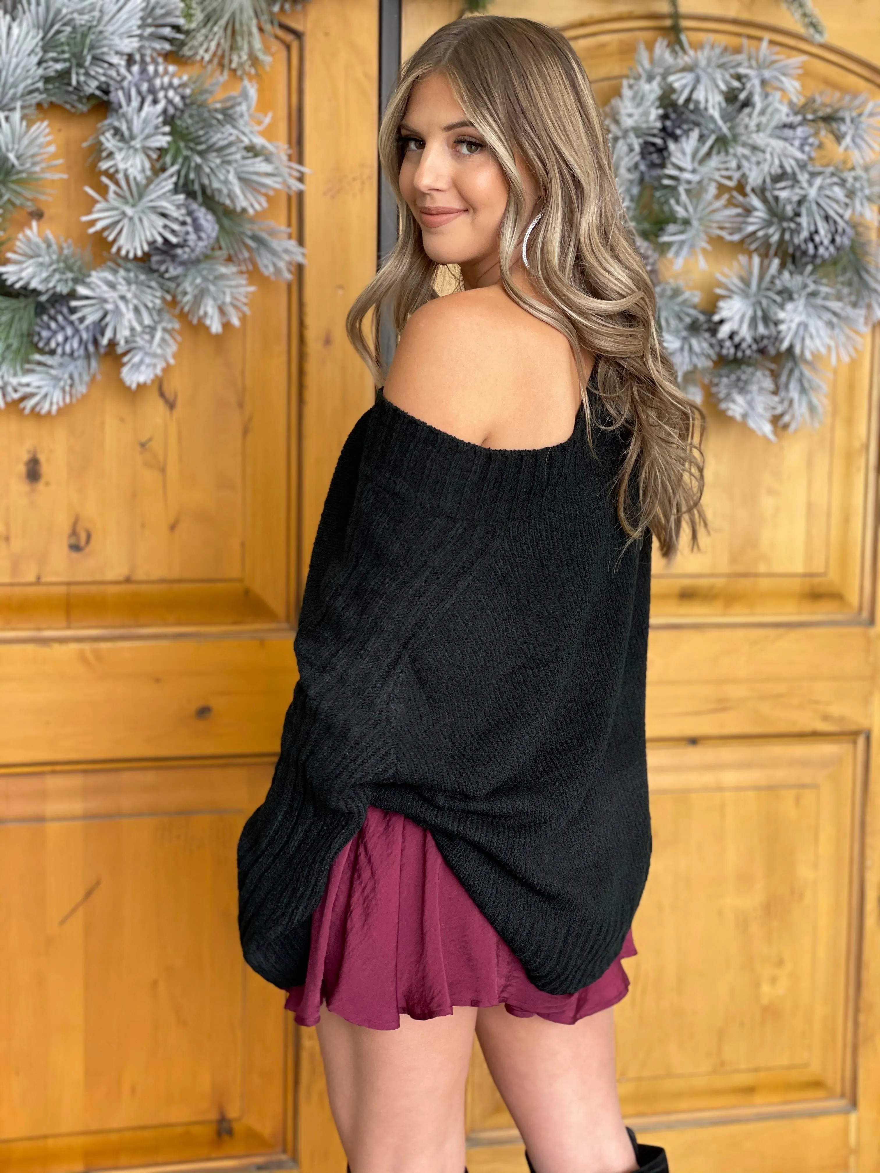 Midnight Toast Skirt: Wine
