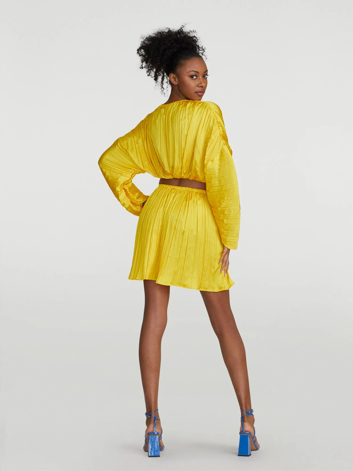 Monifa Pleated Skirt