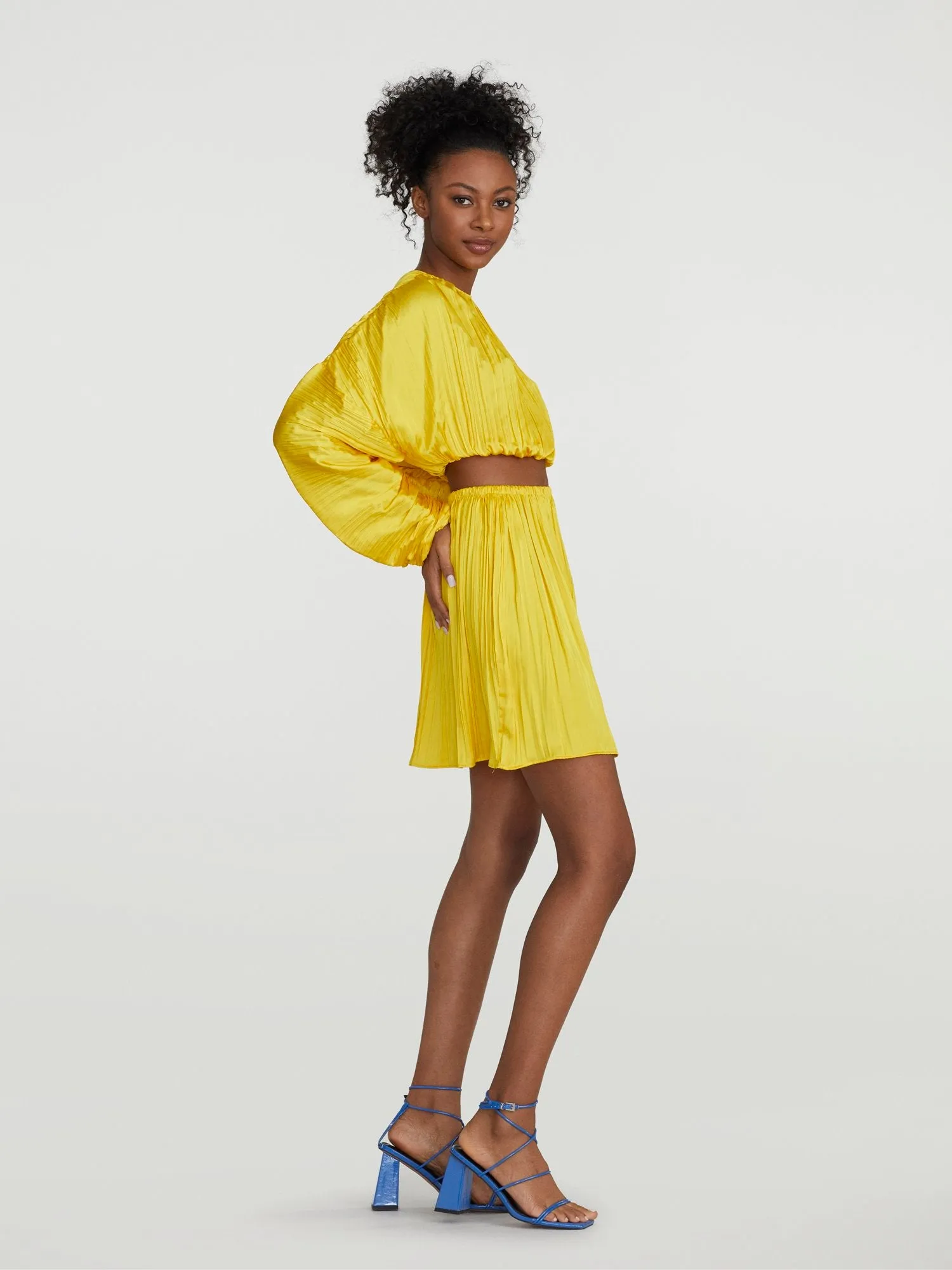 Monifa Pleated Skirt