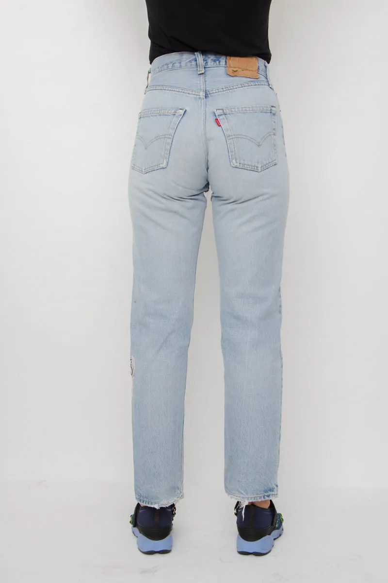 PINUP EMBROIDERED JEANS