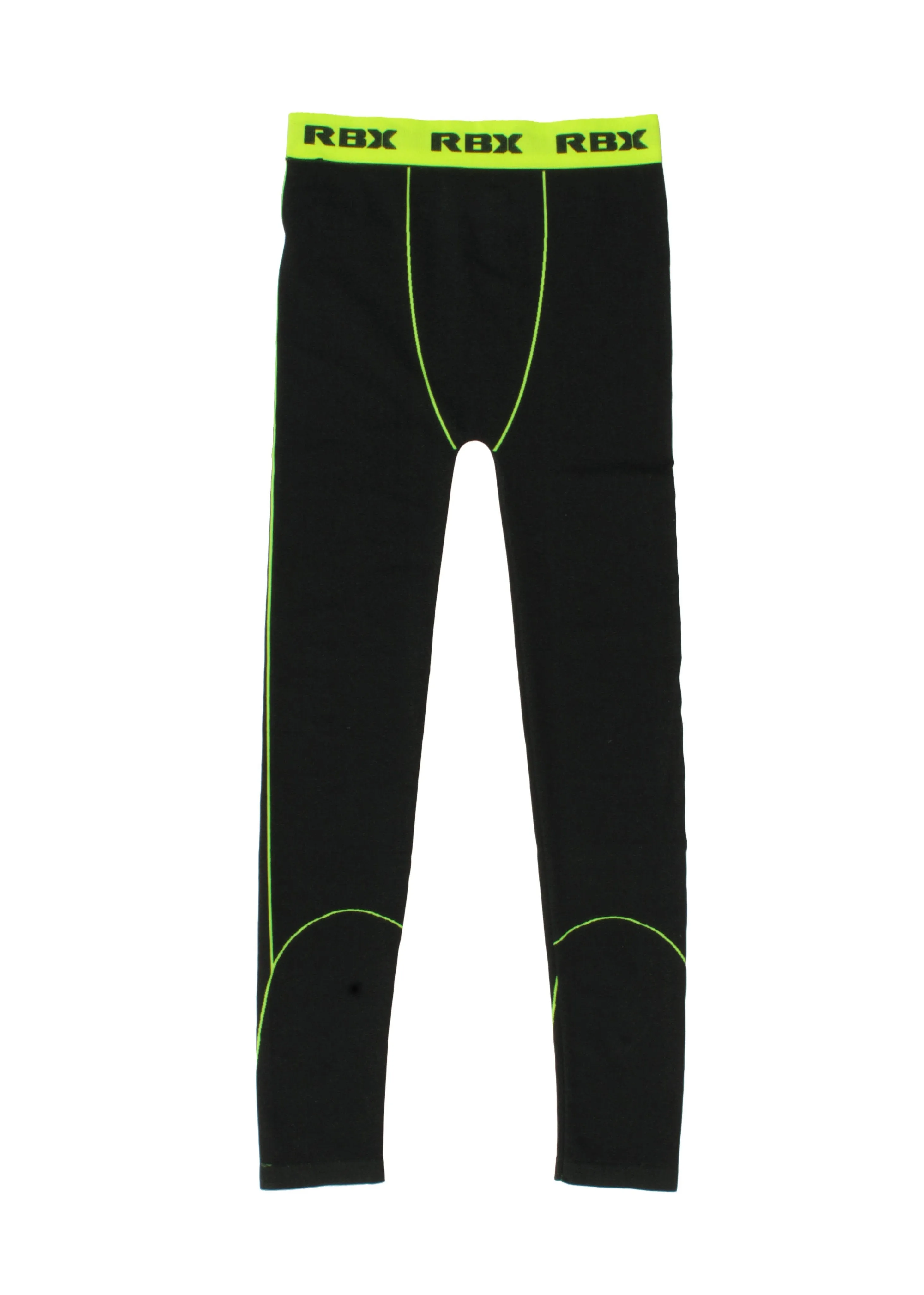 RBX Active  Boy's Contrast Seamless Compression Pants