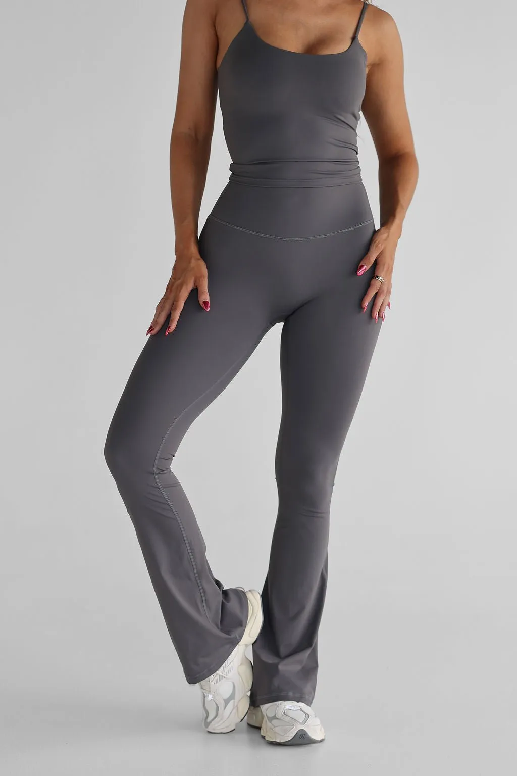 SCULPT Flare Leggings - Charcoal