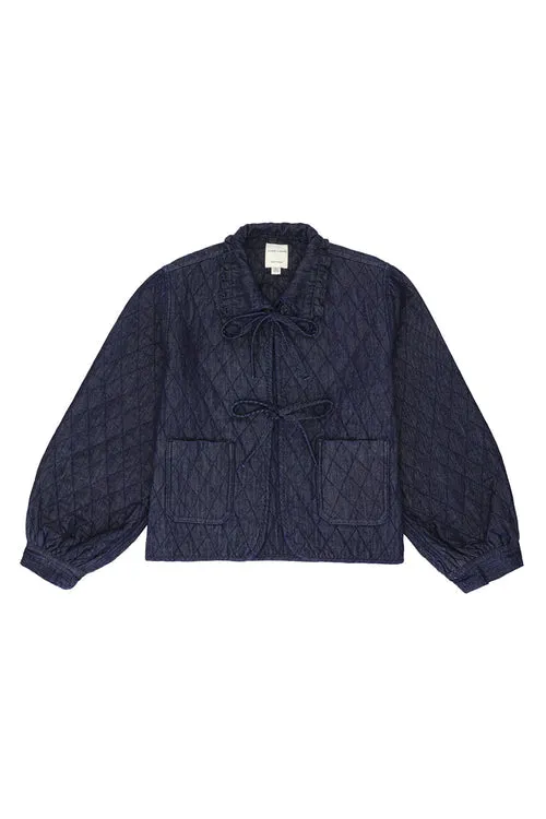 seventy mochi Heidi Jacket in Indigo Rinse