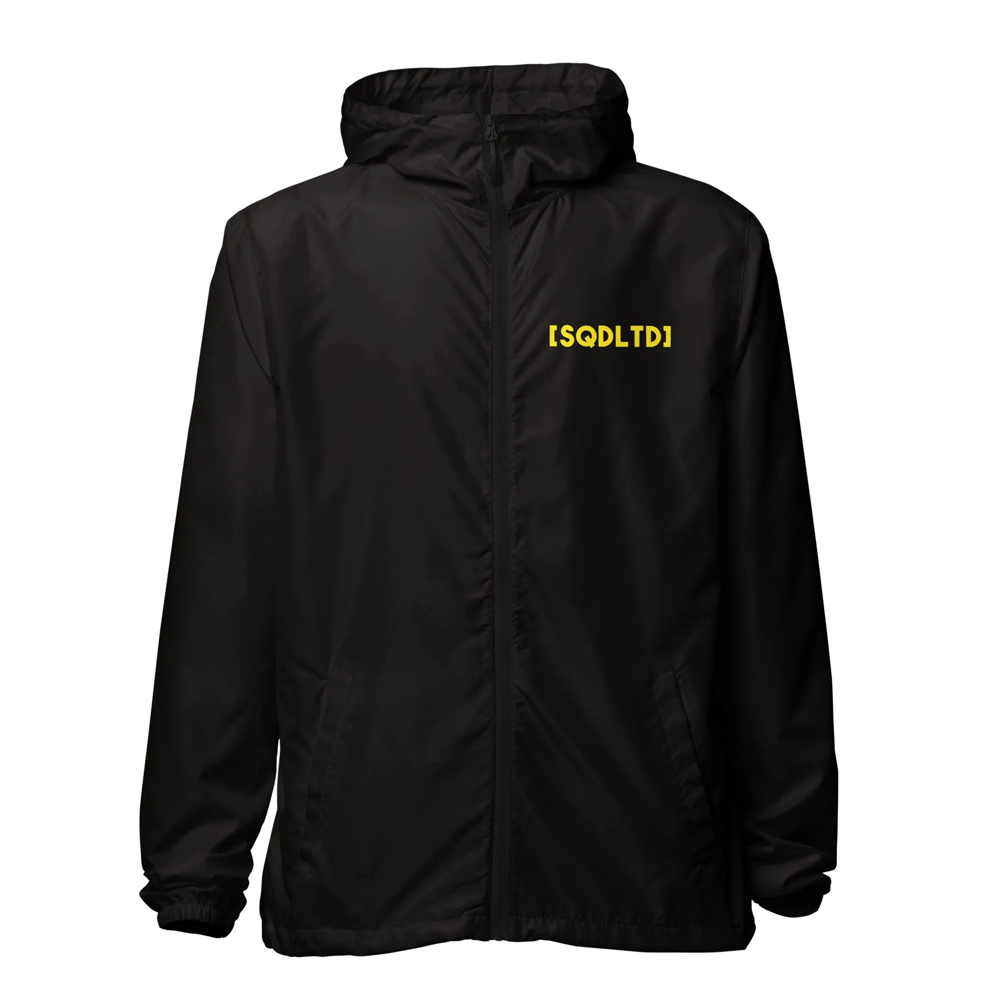 Sqdltd SP23 Unisex lightweight zip up windbreaker BY