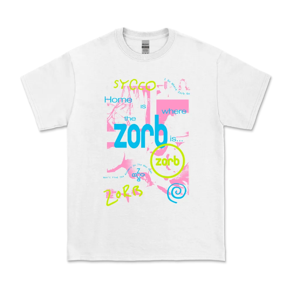 Sycco / Zorb Collage White T-Shirt