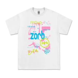 Sycco / Zorb Collage White T-Shirt