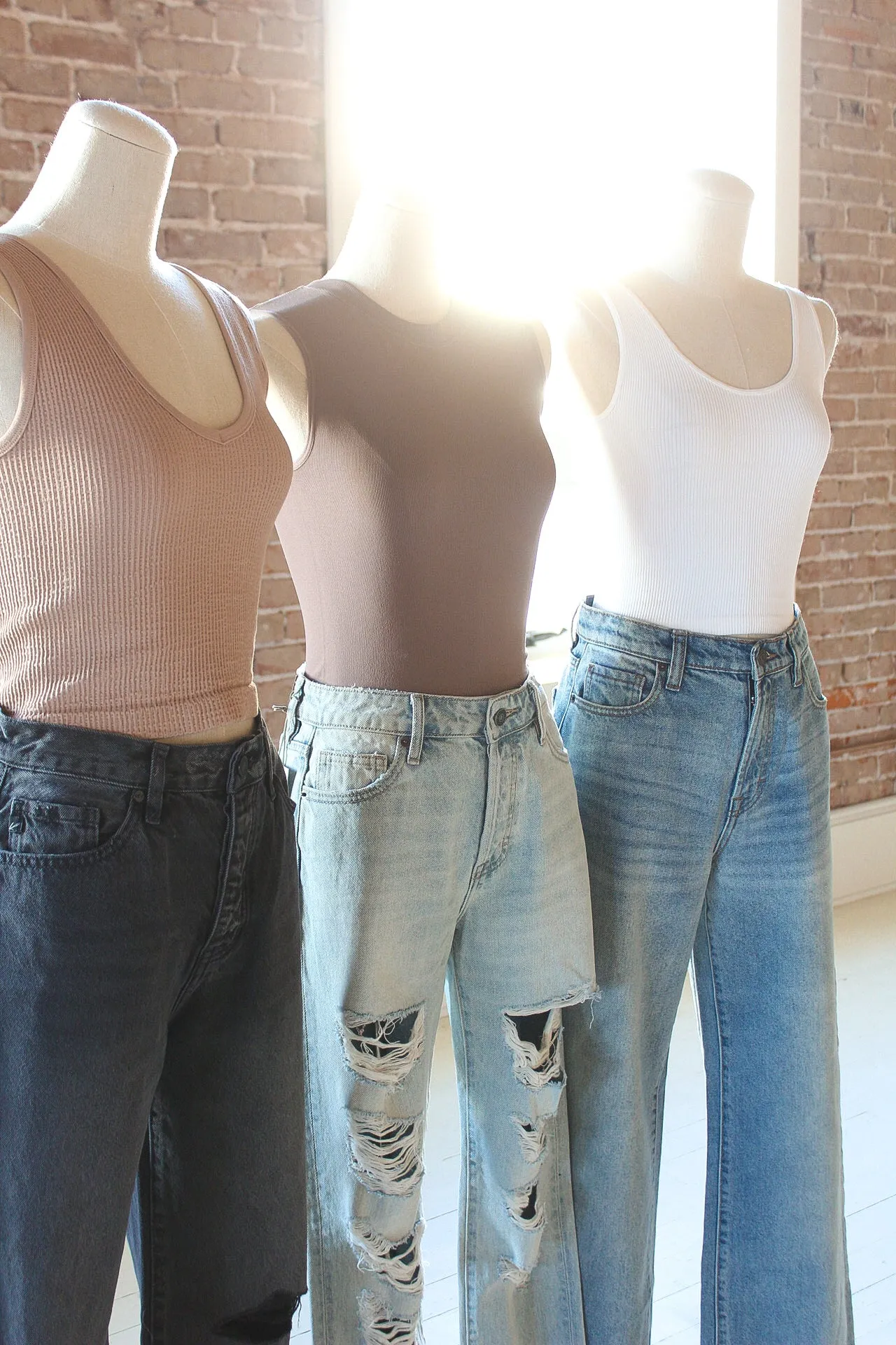 Tagless Cropped Ribbed Cami