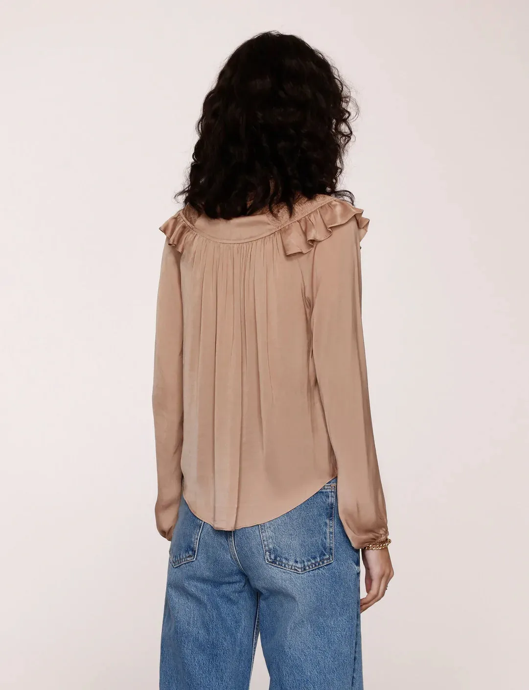 The Marion Top by Heartloom - Chai