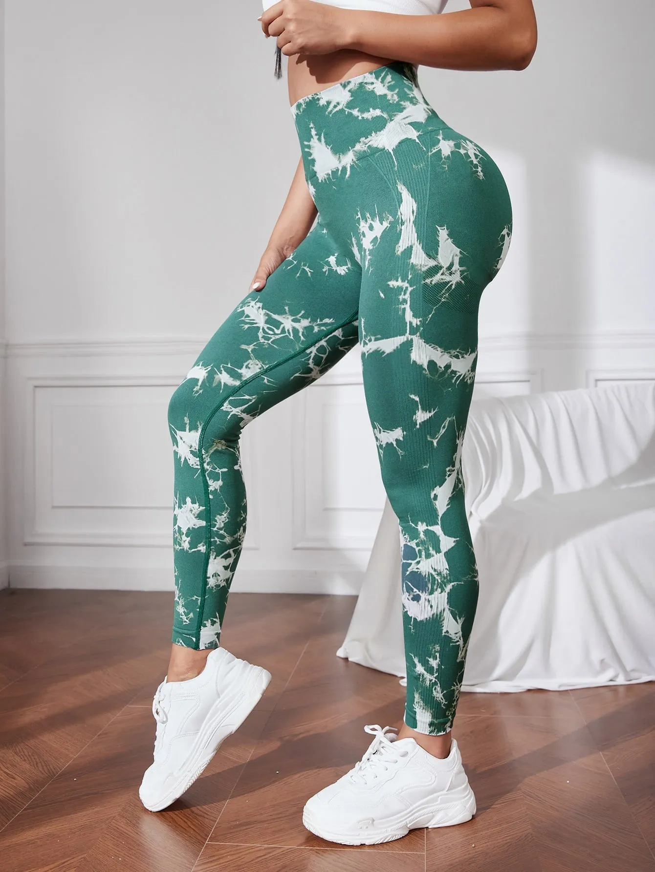 Tie Dye Seamless Breathable Softness Active Leggings SS23 - FD