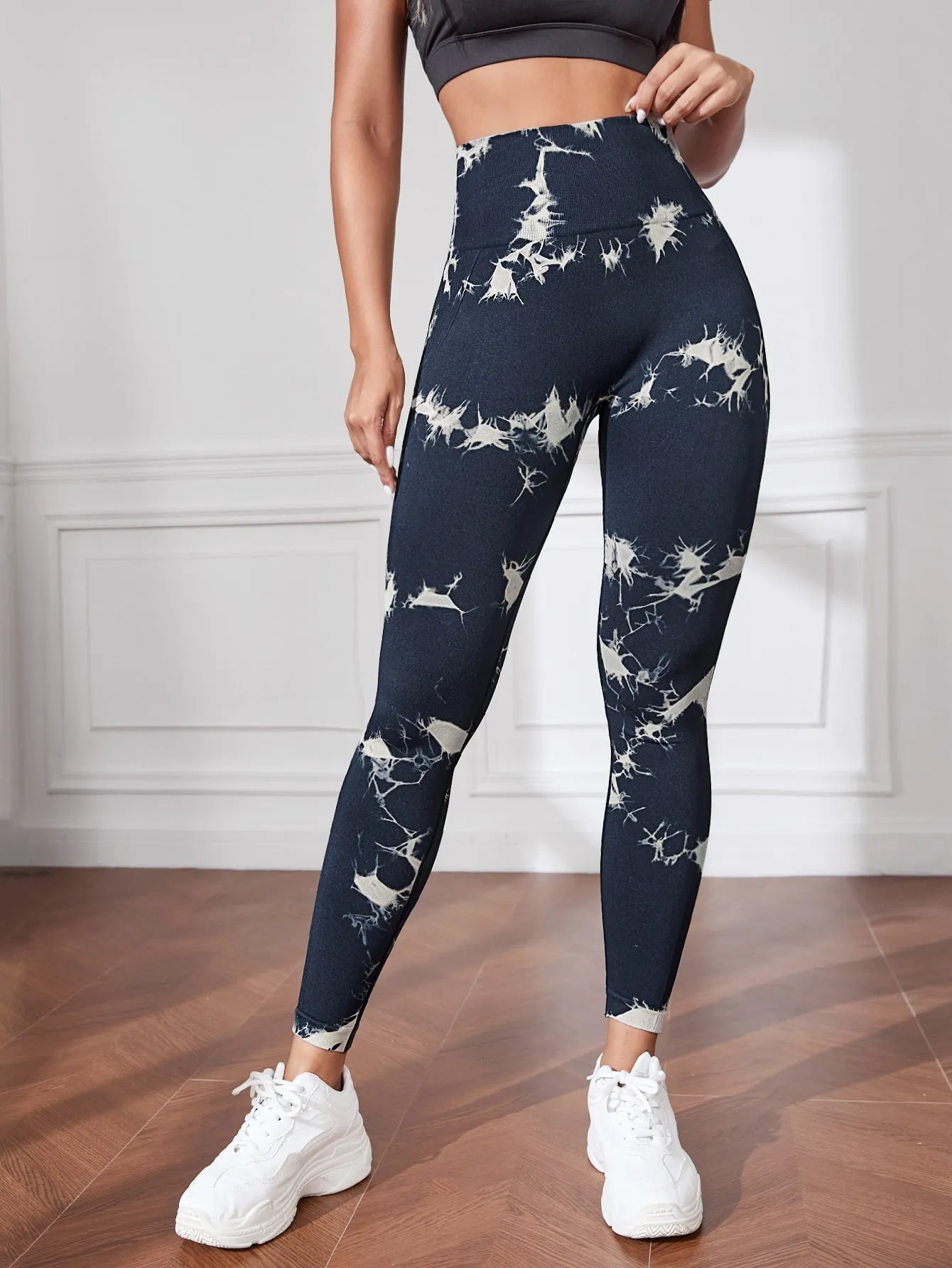Tie Dye Seamless Breathable Softness Active Leggings SS23