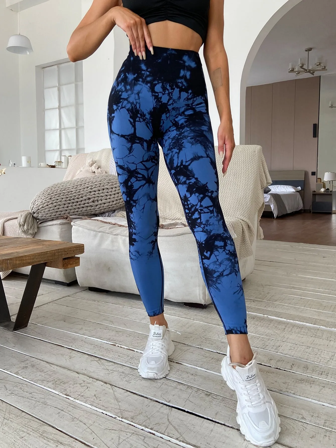 Tie Dye Seamless Breathable Softness Active Leggings SS23