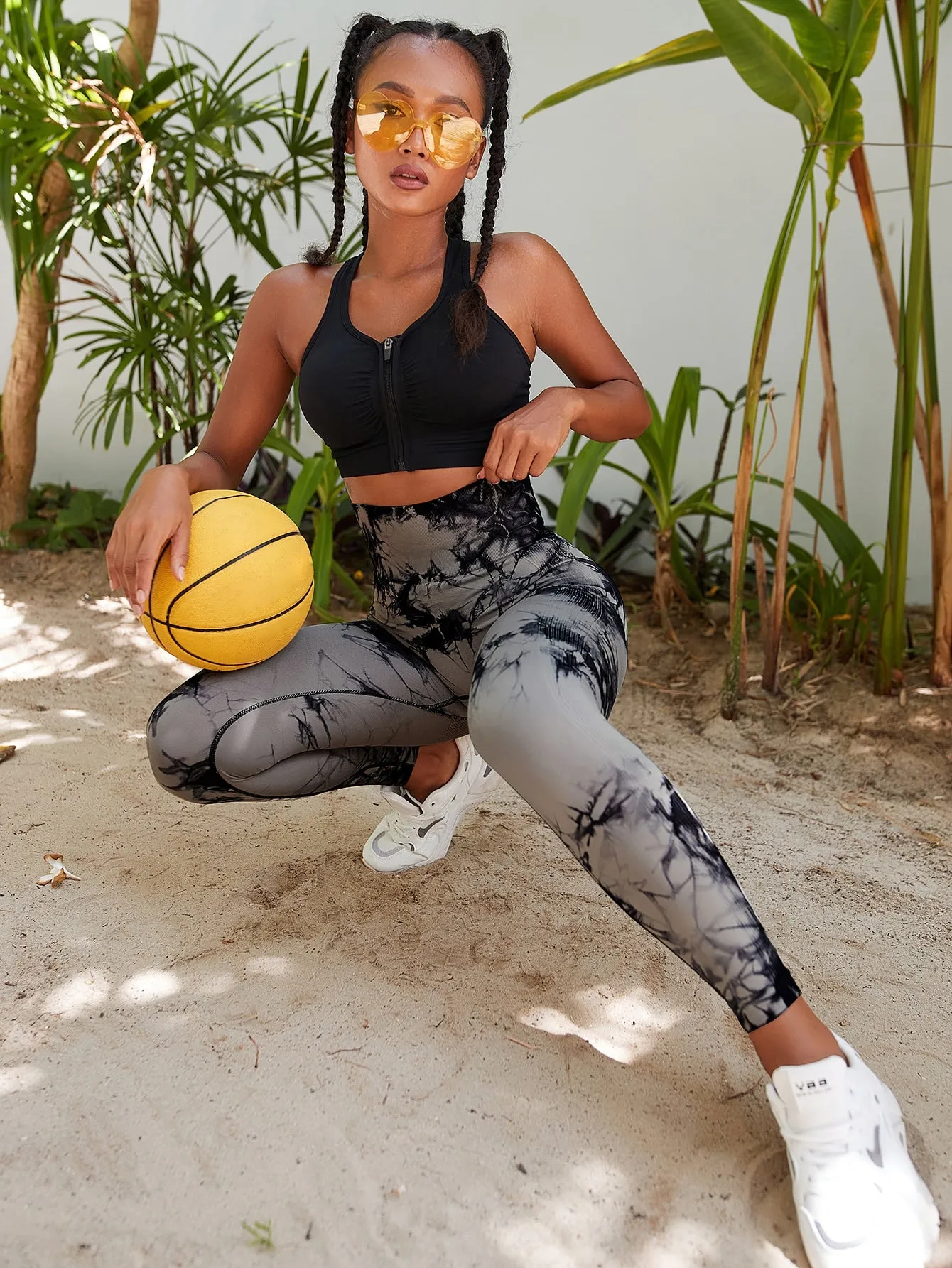 Tie Dye Seamless Breathable Softness Active Leggings SS23