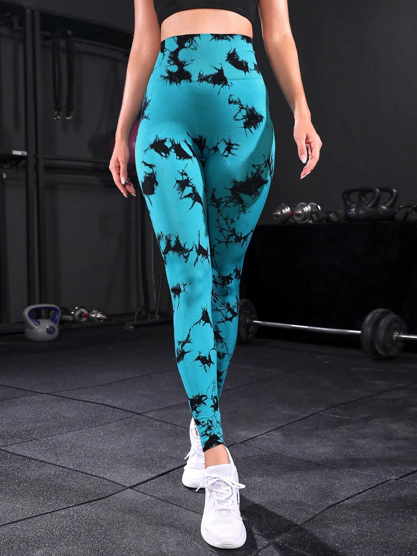 Tie Dye Seamless Breathable Softness Active Leggings SS23